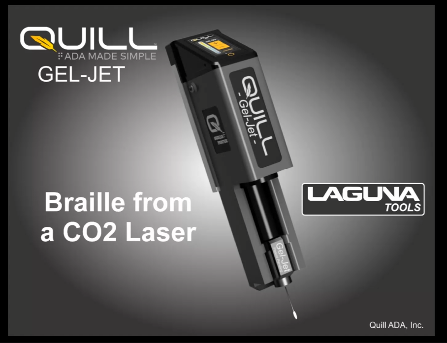 Laguna Gel-Jet Braille printer